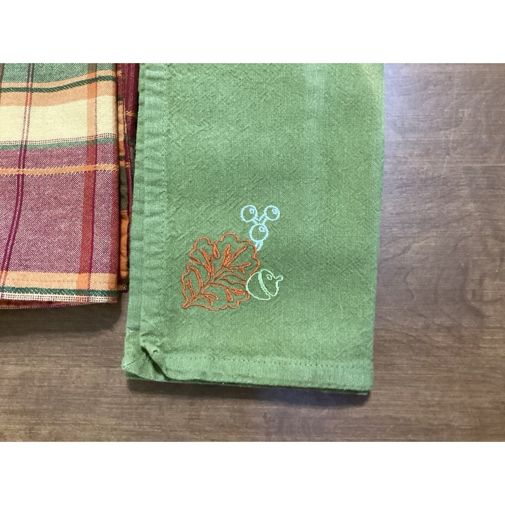 Lot of 9 Cloth Napkins-Vintage-Table Decor-Linens-Farmhouse,Cottage Core - Picture 2 of 4